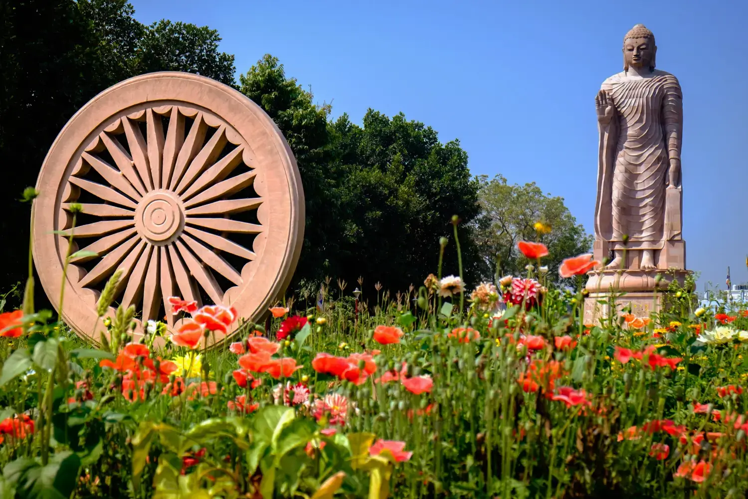 Buddha Statue at Sarnath- Uttar Pradesh Buddhist Circuit