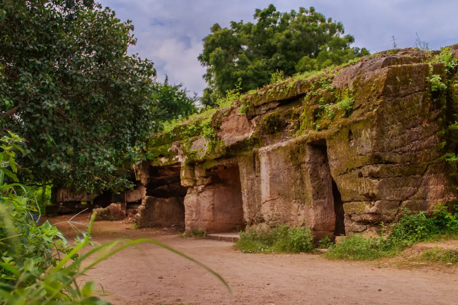 Khambhalida Buddhist Caves Gujarat