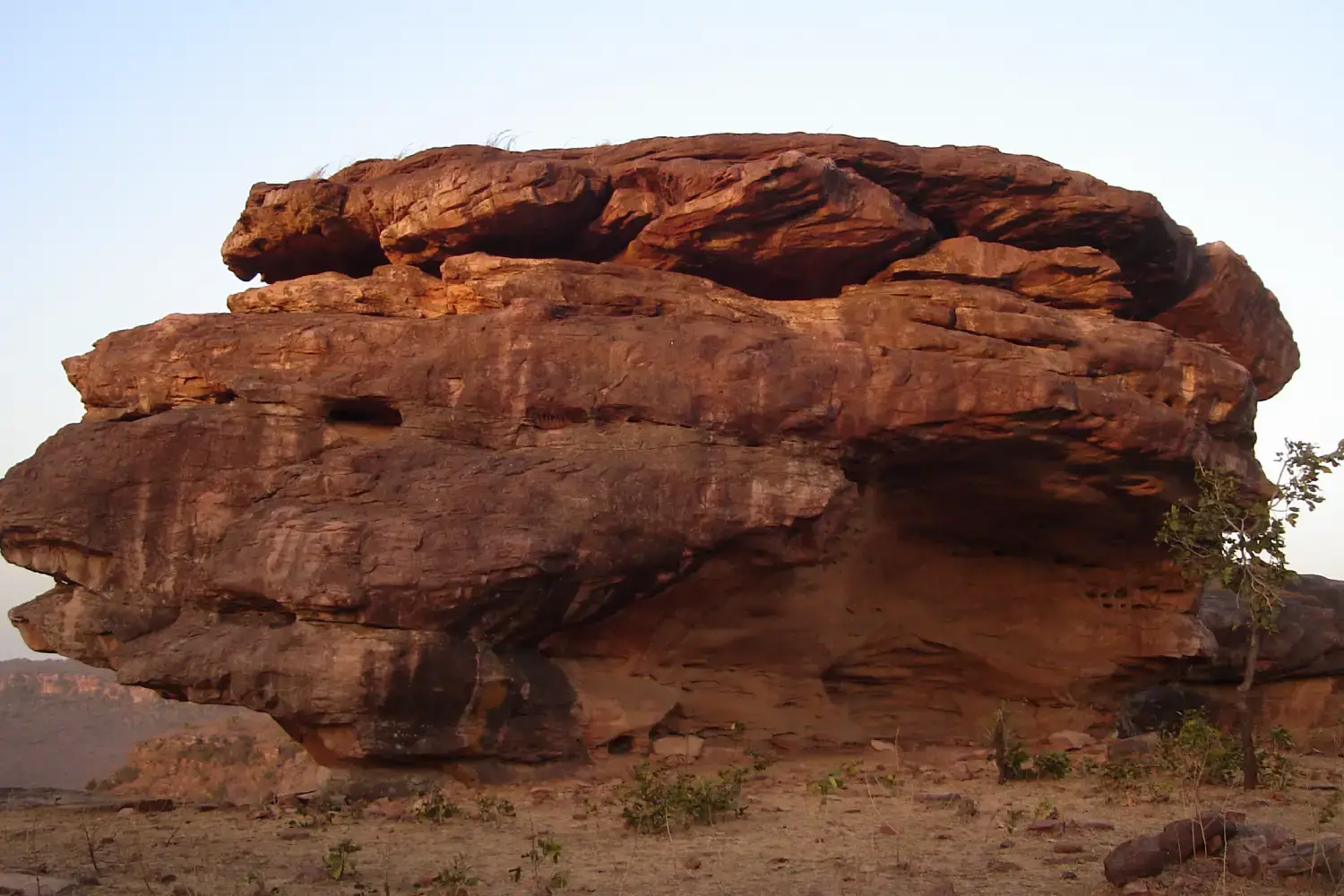 Rock Buddhist Deor Kothar Madhya Pradesh