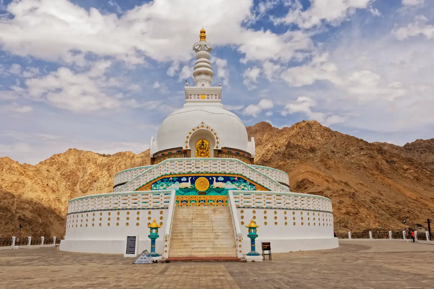 Shanti Stupa, Ladakh