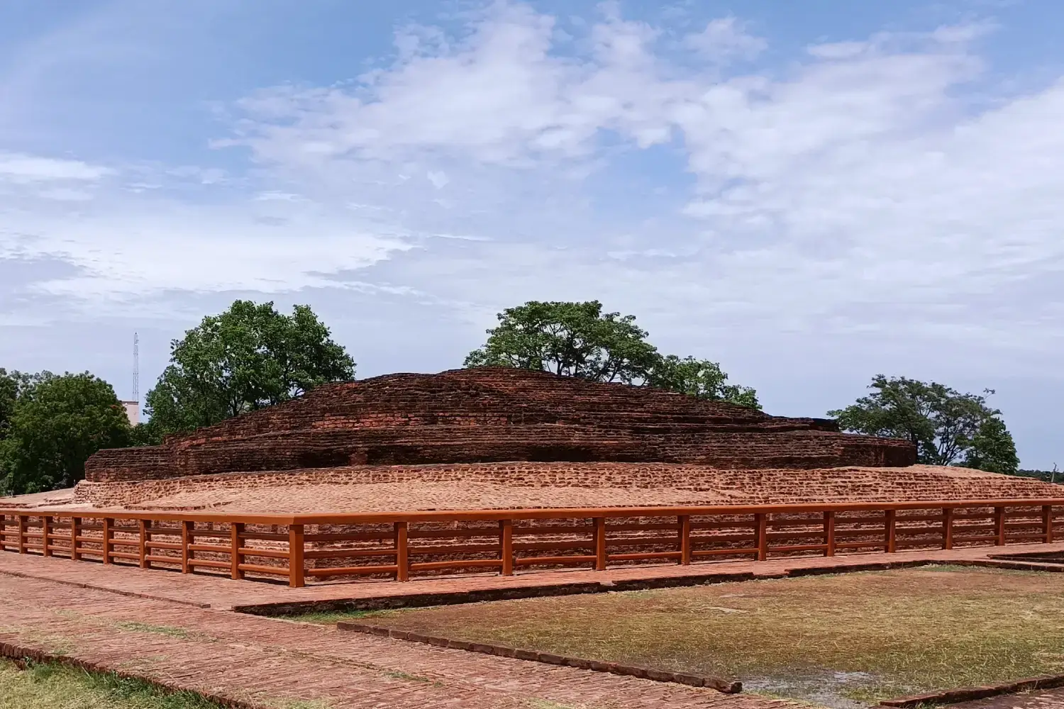 Stupa at Piprahwa Kapilvastu Uttar Pradesh